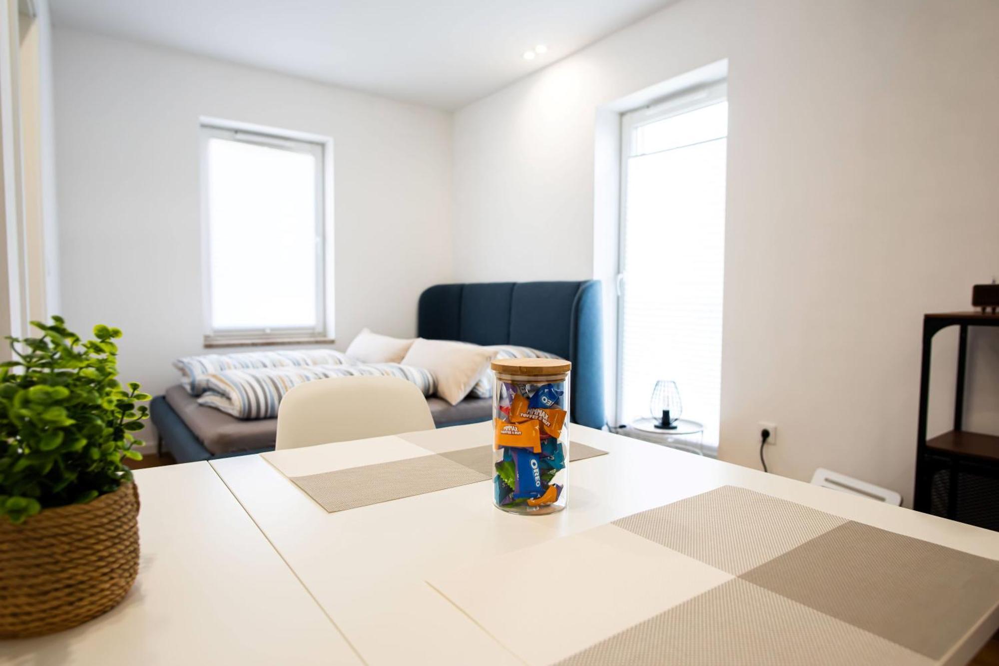 Zentral Gelegenes Apartment 奥格斯堡 外观 照片